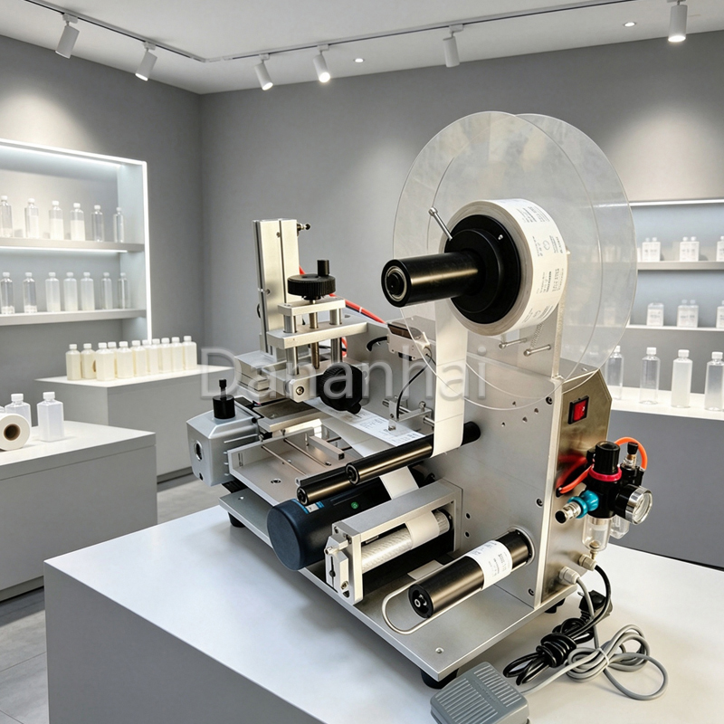 Wine & Beer Shop Photos - High Quality Square Bottle Labeling Machine