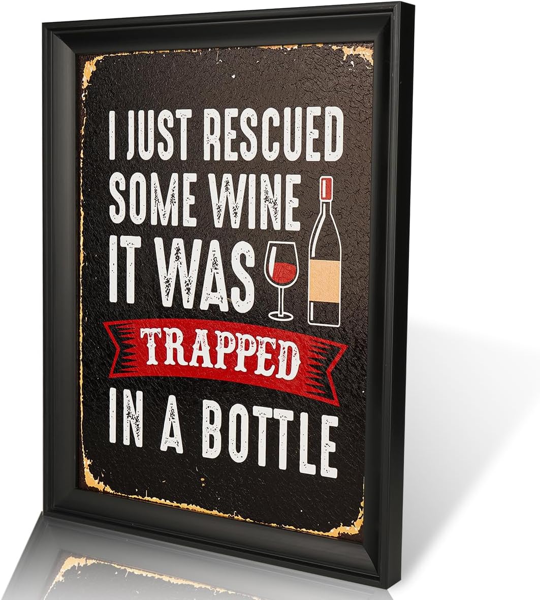 Wine Beer & Deli Reviews - Man Cave Rules Wall Decor with