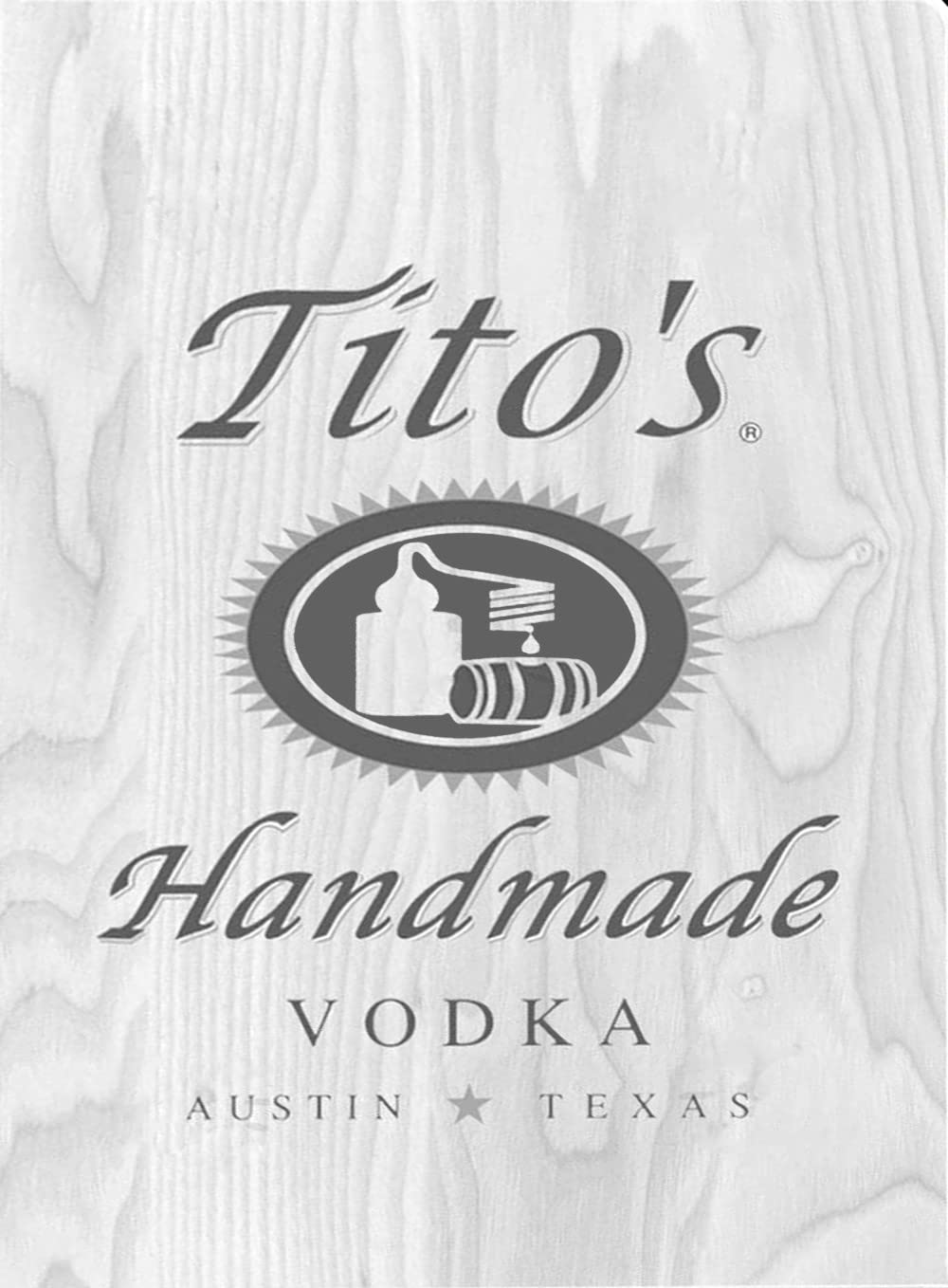 8 X 12 Inch Metal Sign -Tito’S - Wine X Beer review and price