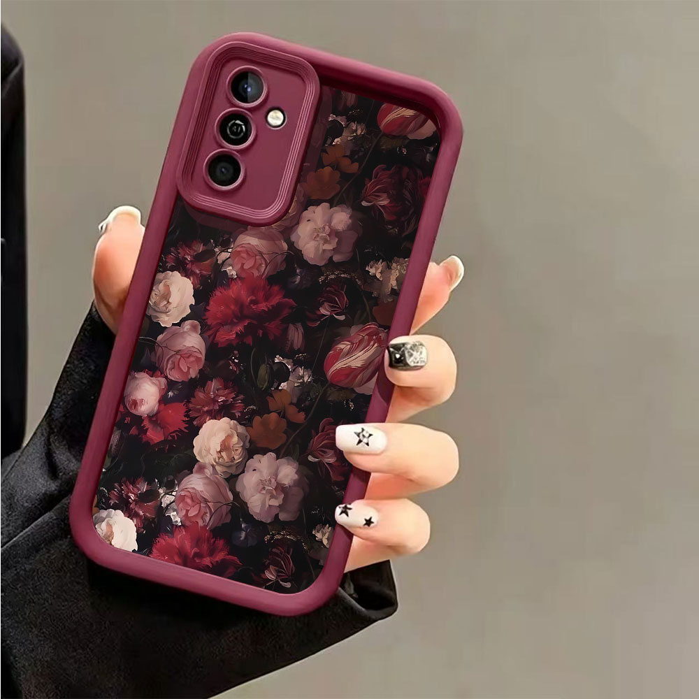 Wine Red Rose Pattern Phone Ca - Wine & Beer Shop Photos review and price