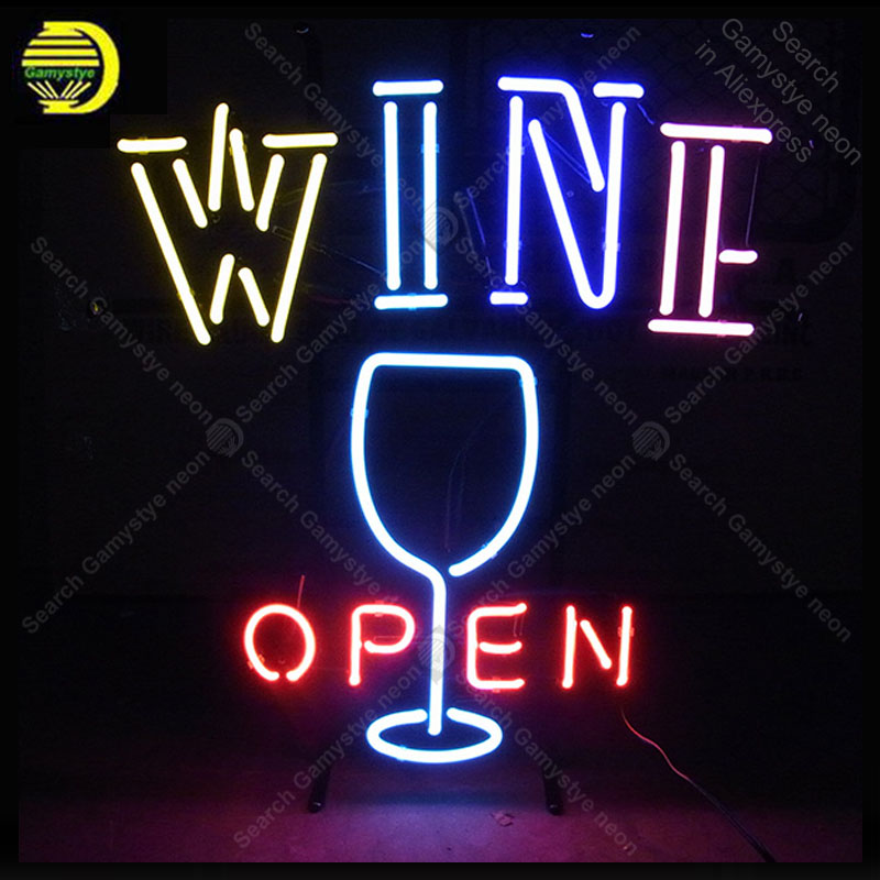 Neon Sign for OPEN WINE and wi - Wine In Beer Store review and price