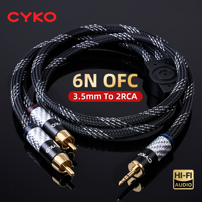 CYKO Hifi 6N OFC Audio Cable 3 - Wine Xo review and price
