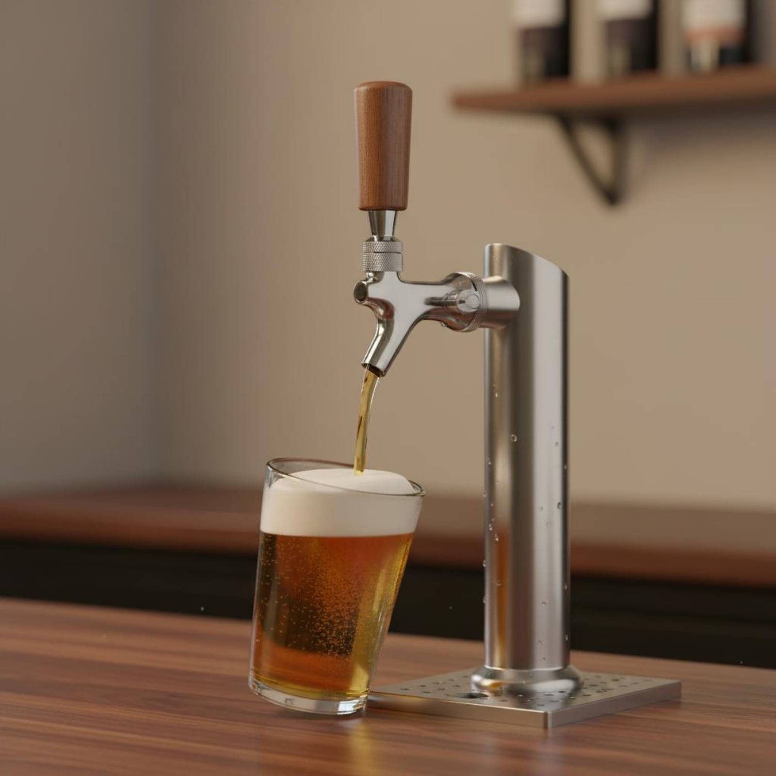 Short Wooden Beer Handle Solid - Wine Beer & Deli Reviews review and price